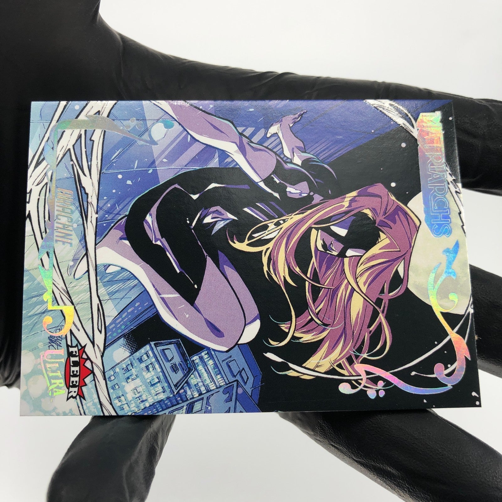 Marvel Card Arachne 74 Silver Spectrum Matriarchs 2024 Fleer Upper Deck [NM]