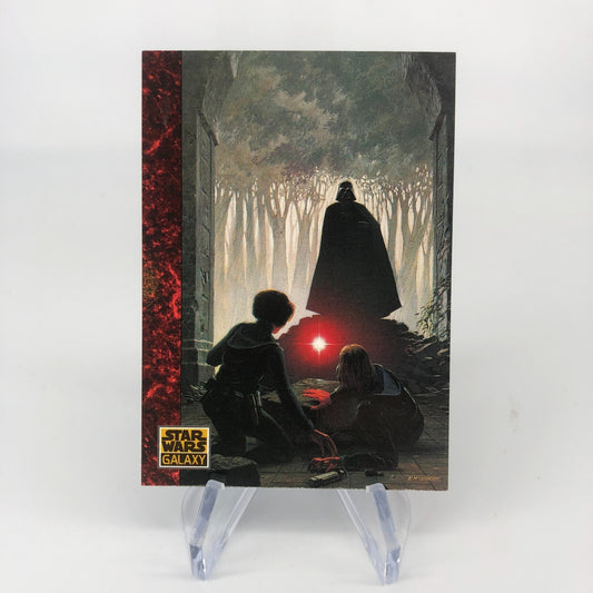 Star Wars Galaxy Card The Art Of 60 Topps Vader 1993 [Rank A]