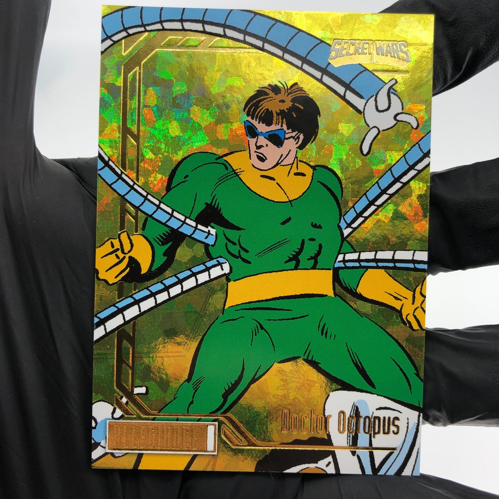 Marvel Card Doctor Octopus 85 Yellow /149 Secret Wars Allegiance Upper Deck [NM]