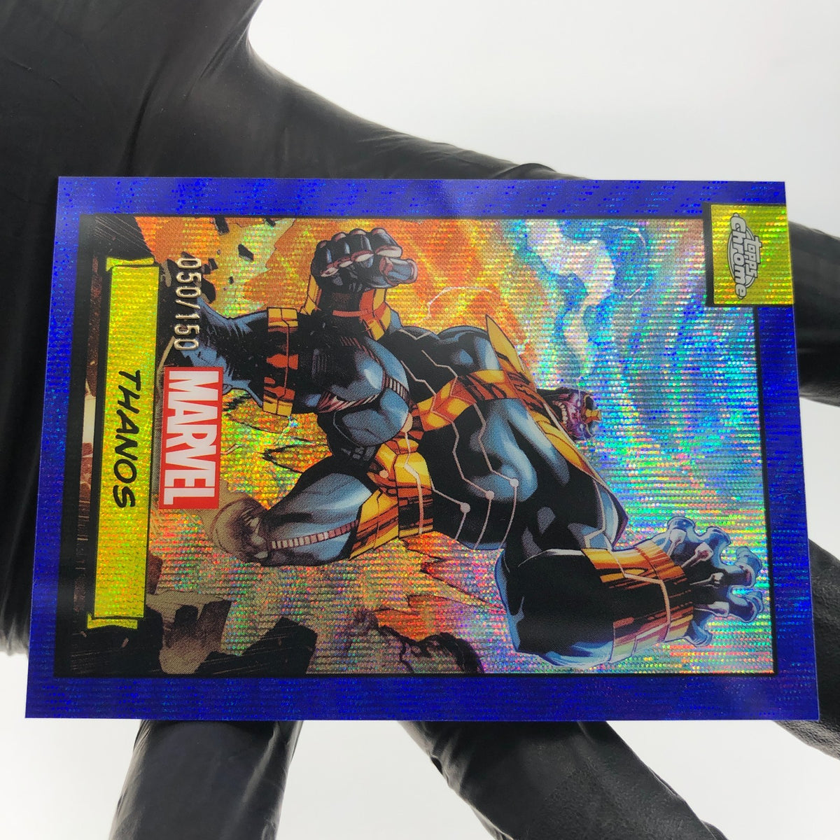 Marvel Card Thanos 72 Wave Refractor /150 Topps Chrome 2024 [NM]