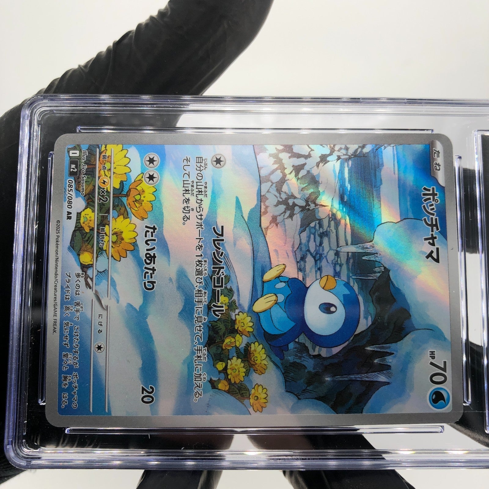 CGC 9 Pokemon Card Piplup 085/080 AR M2 Japanese Karte [9]