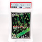 PSA 8 Pokemon Card Spidops 099/098 AR SV10 Team Rocket Japanese Karte [8]