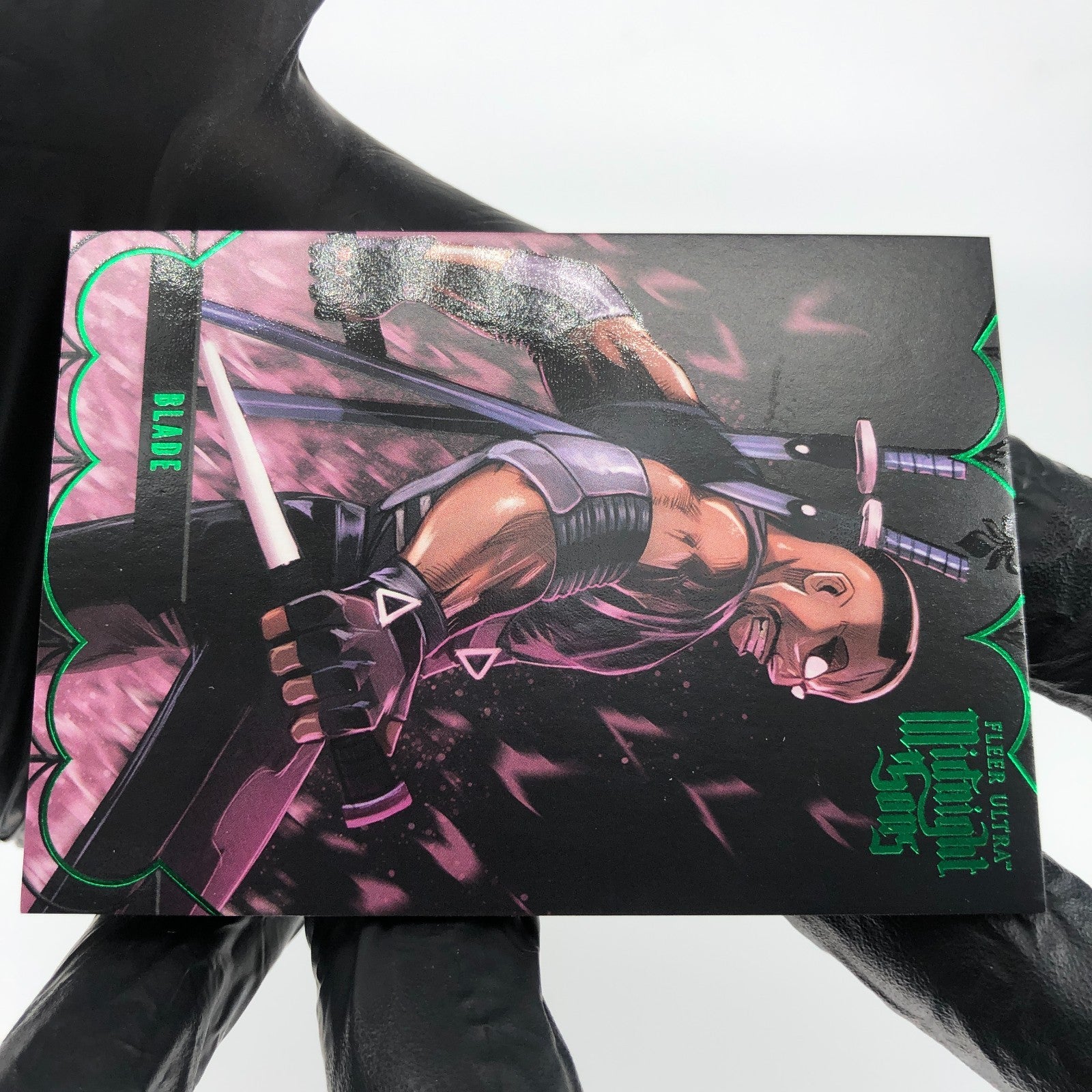 Marvel Card Blade 10 Parallel  Midnight Sons 2022 Fleer Upper Deck [NM]