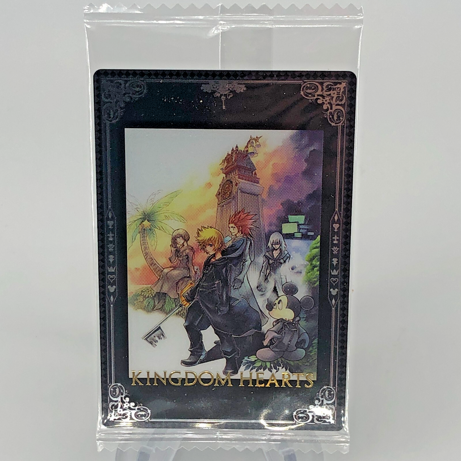 Kingdom Hearts Card Wafer Sora 024 Memorial Collection Holo Japan [Sealed]