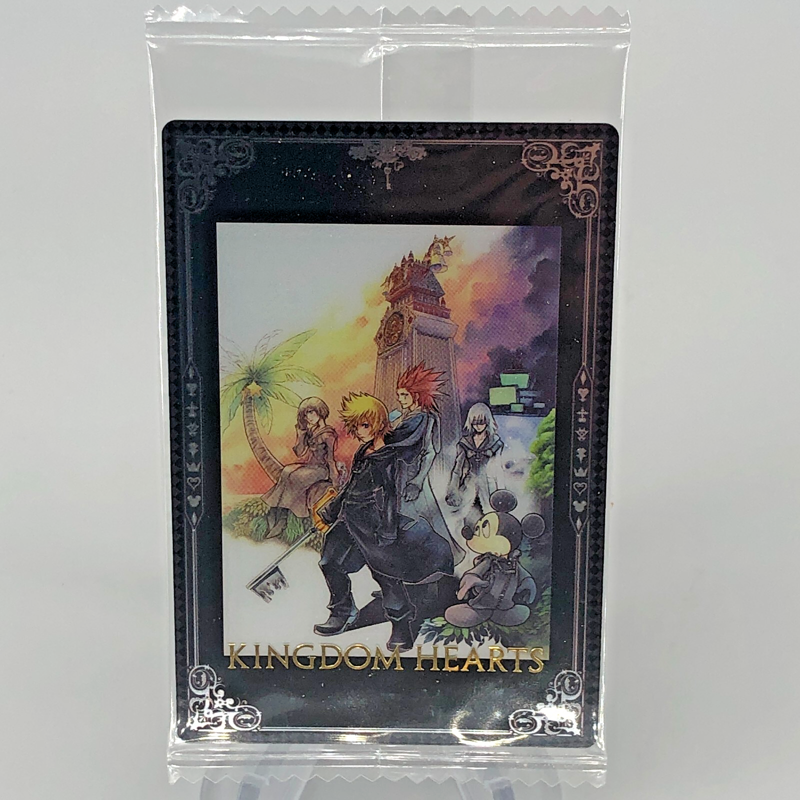 Kingdom Hearts Card Wafer Sora 024 Memorial Collection Holo Japan [Sealed]