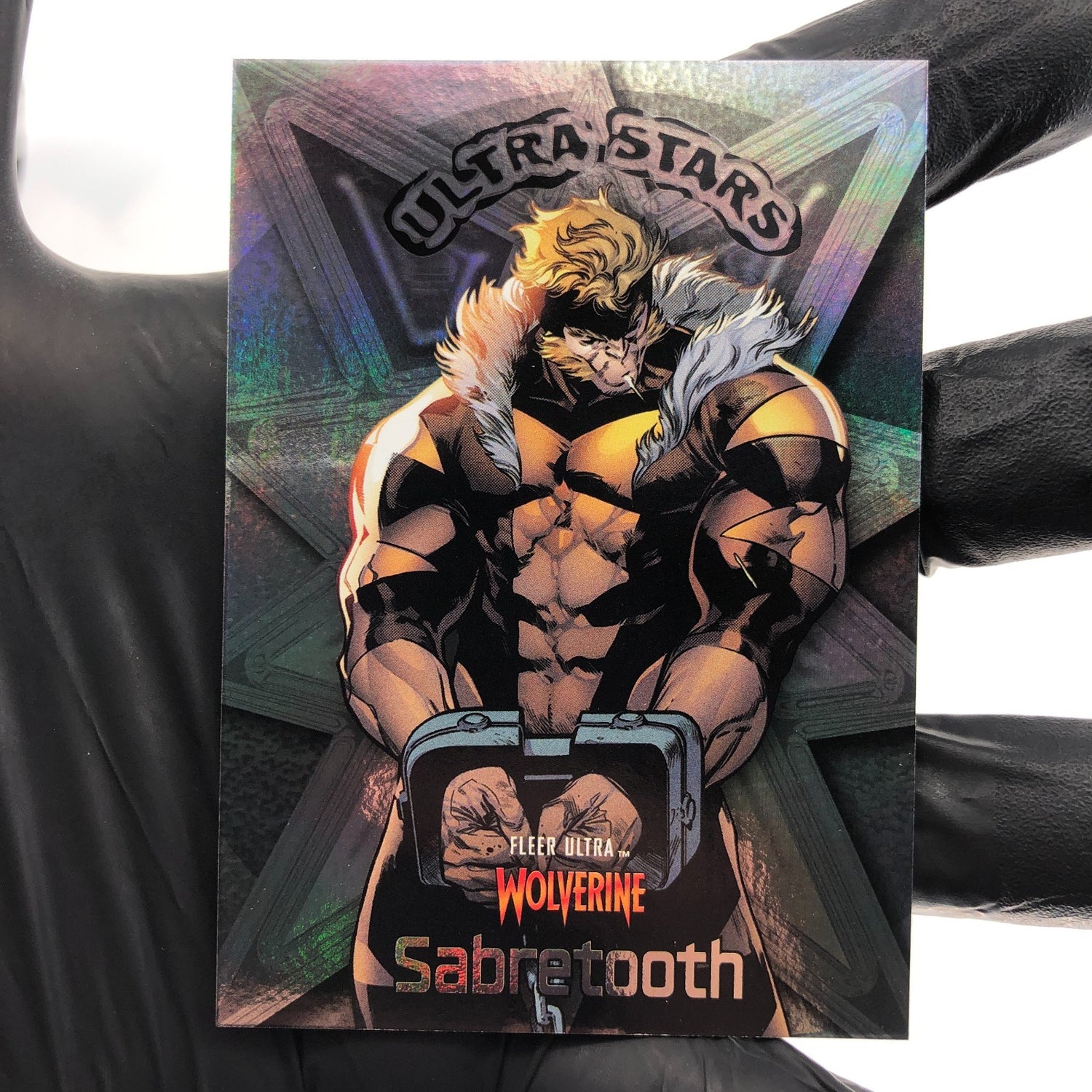 Marvel Card Sabertooth US3 Wolverine 2022 Fleer Upper Deck [NM]
