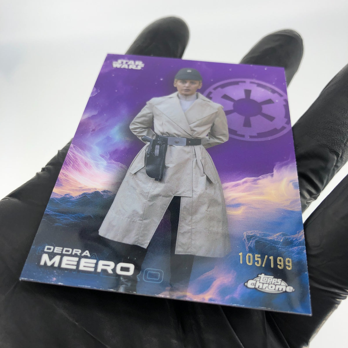 2025 Topps Chrome Star Wars Dedra Meero 30 Purple  /199 [NM]
