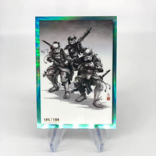 Star Wars Galaxy 2023 Reimagined Art GV-10 Aqua  /199 Insert Topps Chrome [NM]