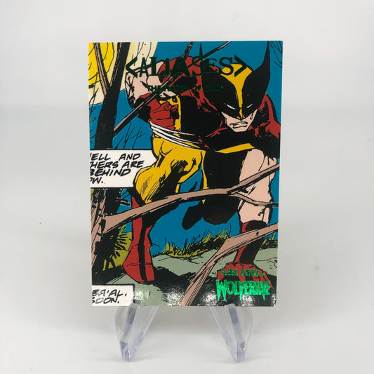 Marvel Card Hand Of God A-5 Aliases Fleer Upper Deck Wolverine Ultra [Rank A]