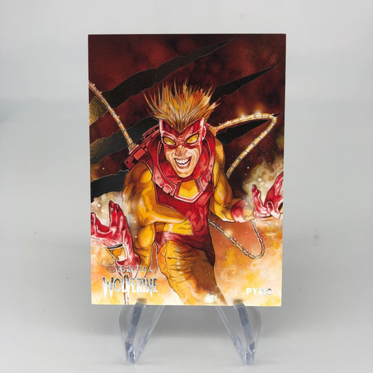 Marvel Card Pyro 98 Base Upper Wolverine Ultra [A]