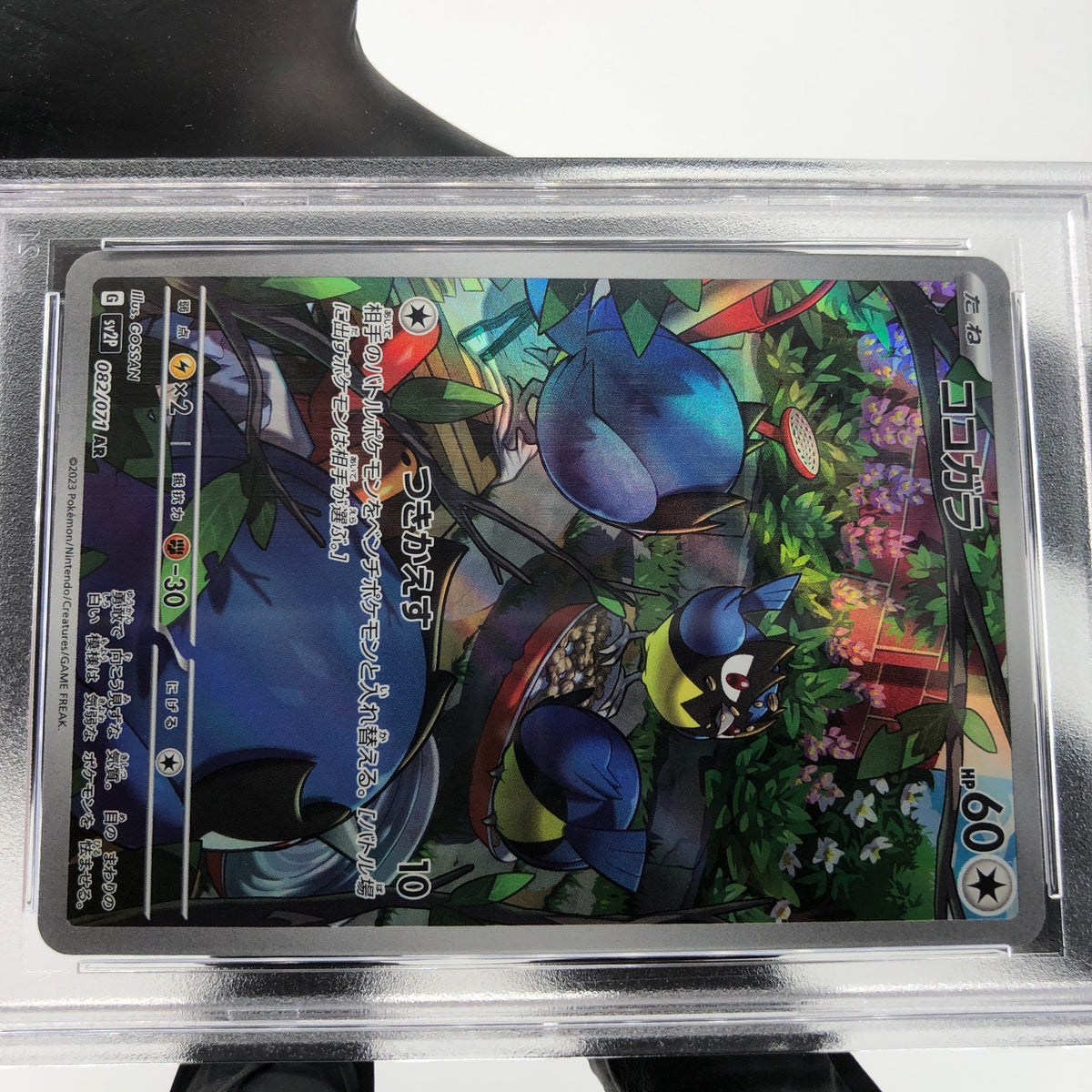 PSA 9 Pokemon Card Rookidee 082/071 AR SV2P Japanese Karte [9] 2