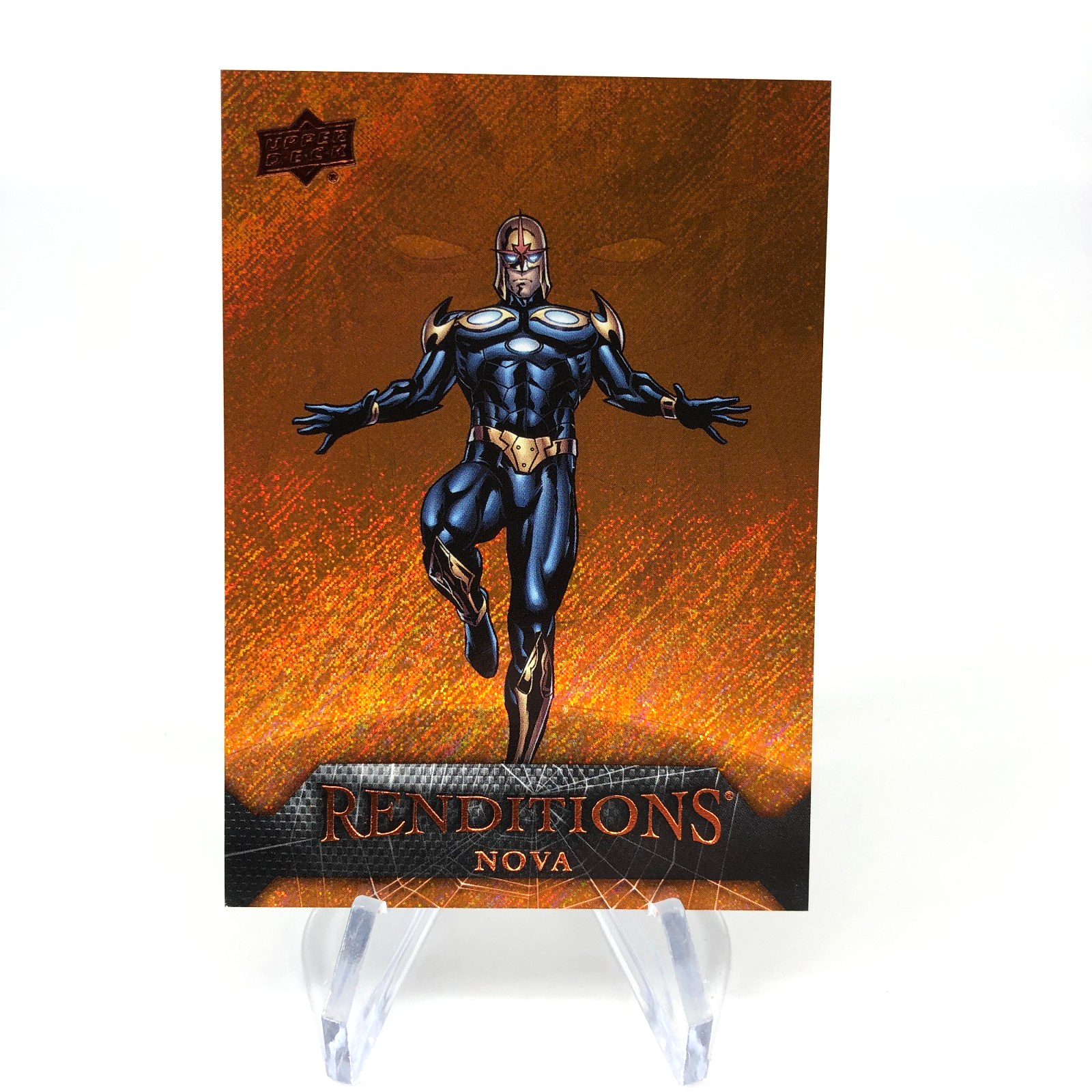 Marvel Card Nova 89 Orange  /299 Fleer Upper Deck Renditions [NM] 2