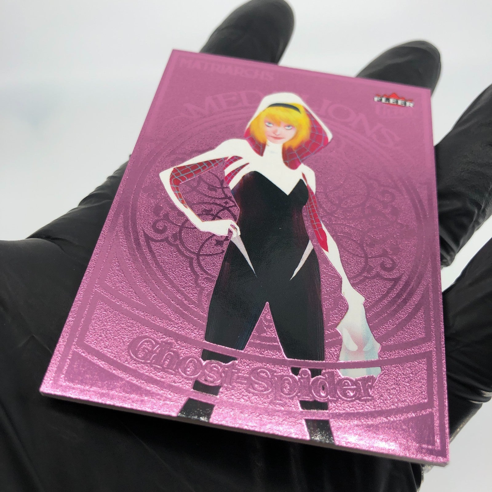Marvel Card Gwen M-3 Holo Matriarchs 2024 Fleer [NM]