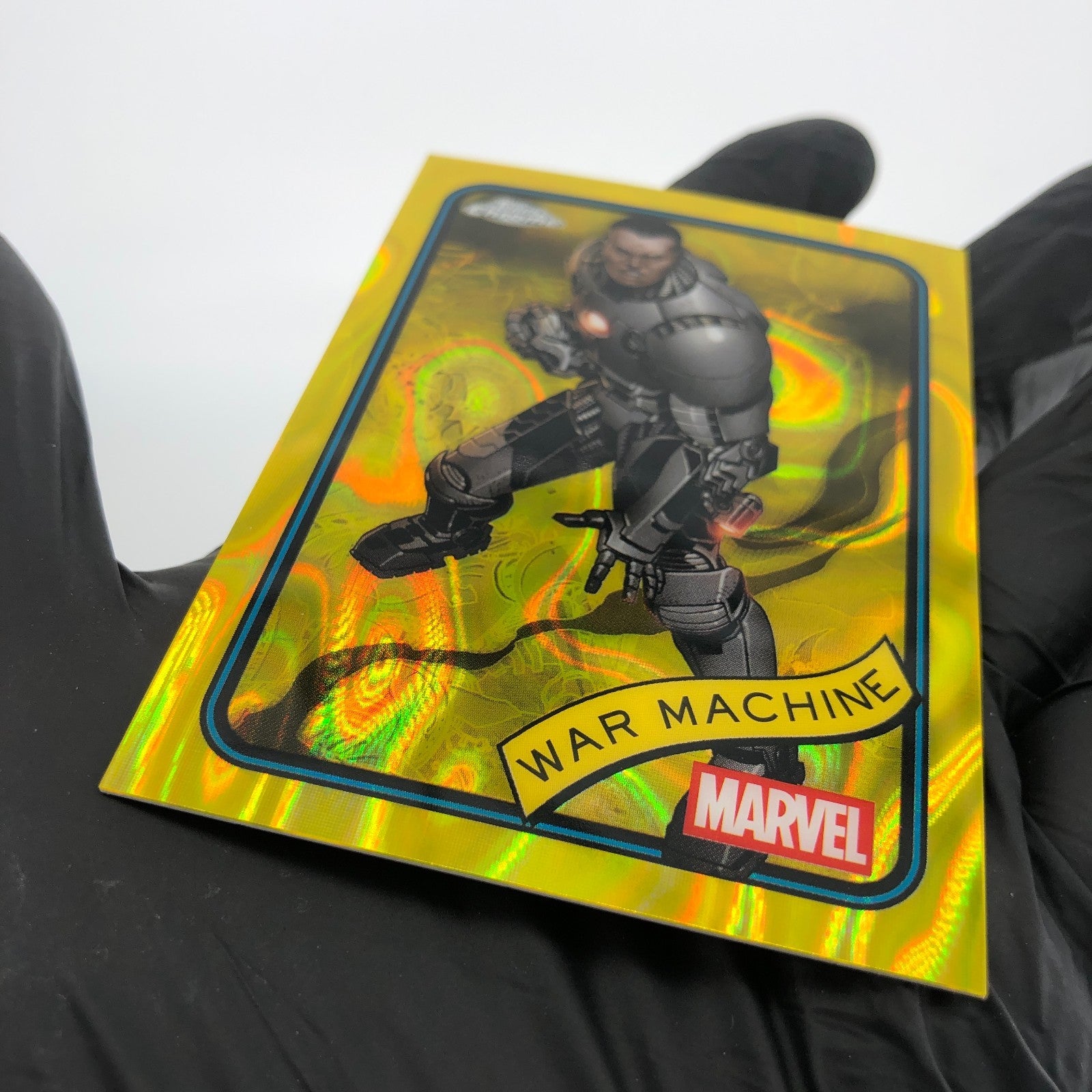 Marvel Card War Maschine 194 Yellow Lava Refractor Topps Chrome 2025 [NM]