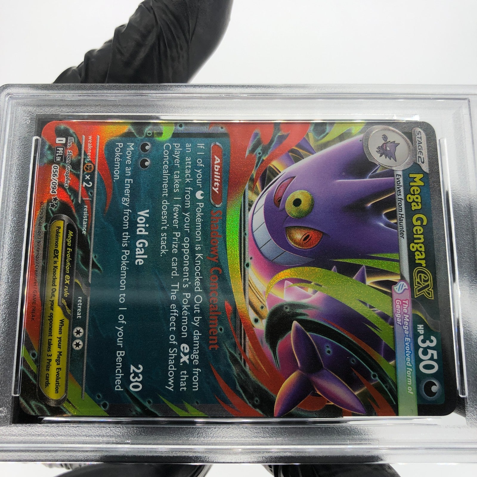 PSA 9 Pokemon Card Gengar Ex 056/094 PFL  English Karte [9]