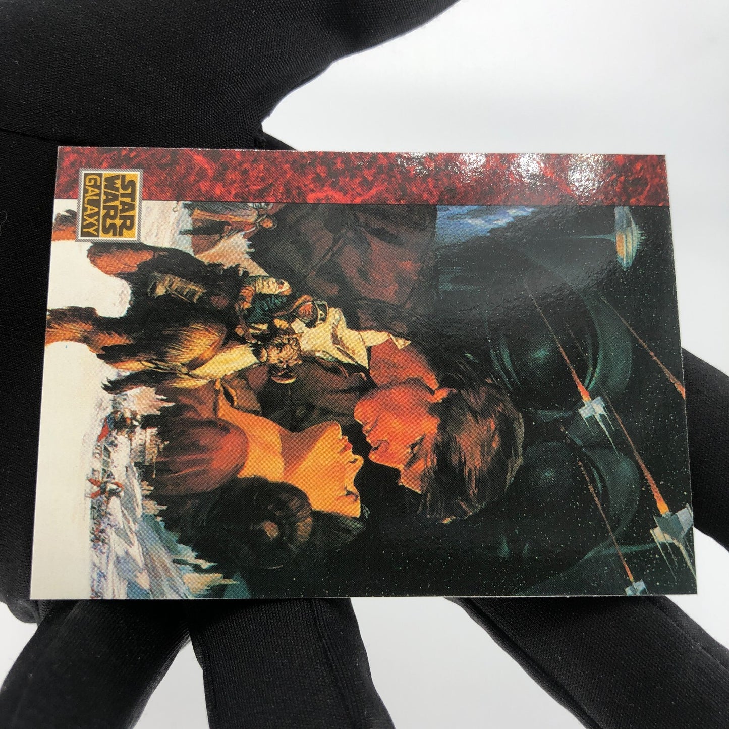 Star Wars Galaxy Card The Art Of 68 Topps Han Solo 1993 [Rank A]