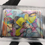 PSA 9 Pokemon Card Iono 091/071 SR SV2D Japanese Karte [9]
