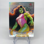 Marvel Card She Hulk M-5 Platinum /100 Matriarchs 2024 Fleer Upper Deck [NM]