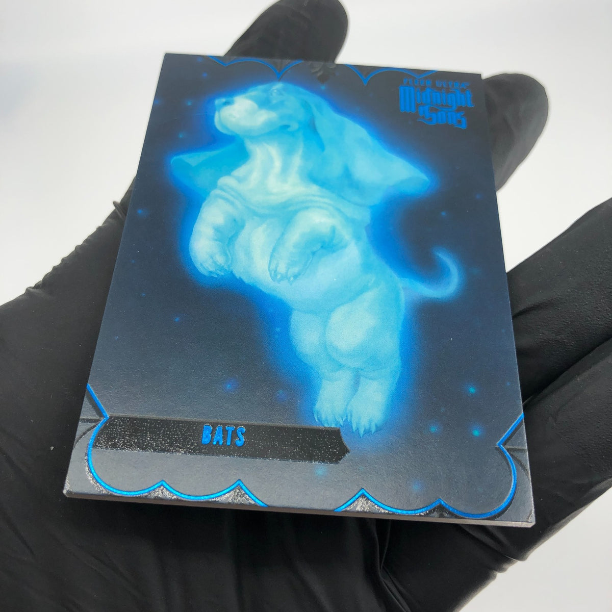 Marvel Card Bats 5 Parallel Blue /180 Midnight Sons 2022 Fleer Upper Deck [NM]