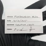 Star Wars Sketch Mandalorian 