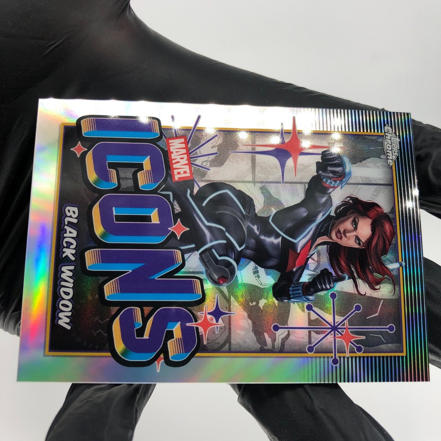Marvel Card Black Widow MI-6 Icons Topps Chrome 2025 [NM]