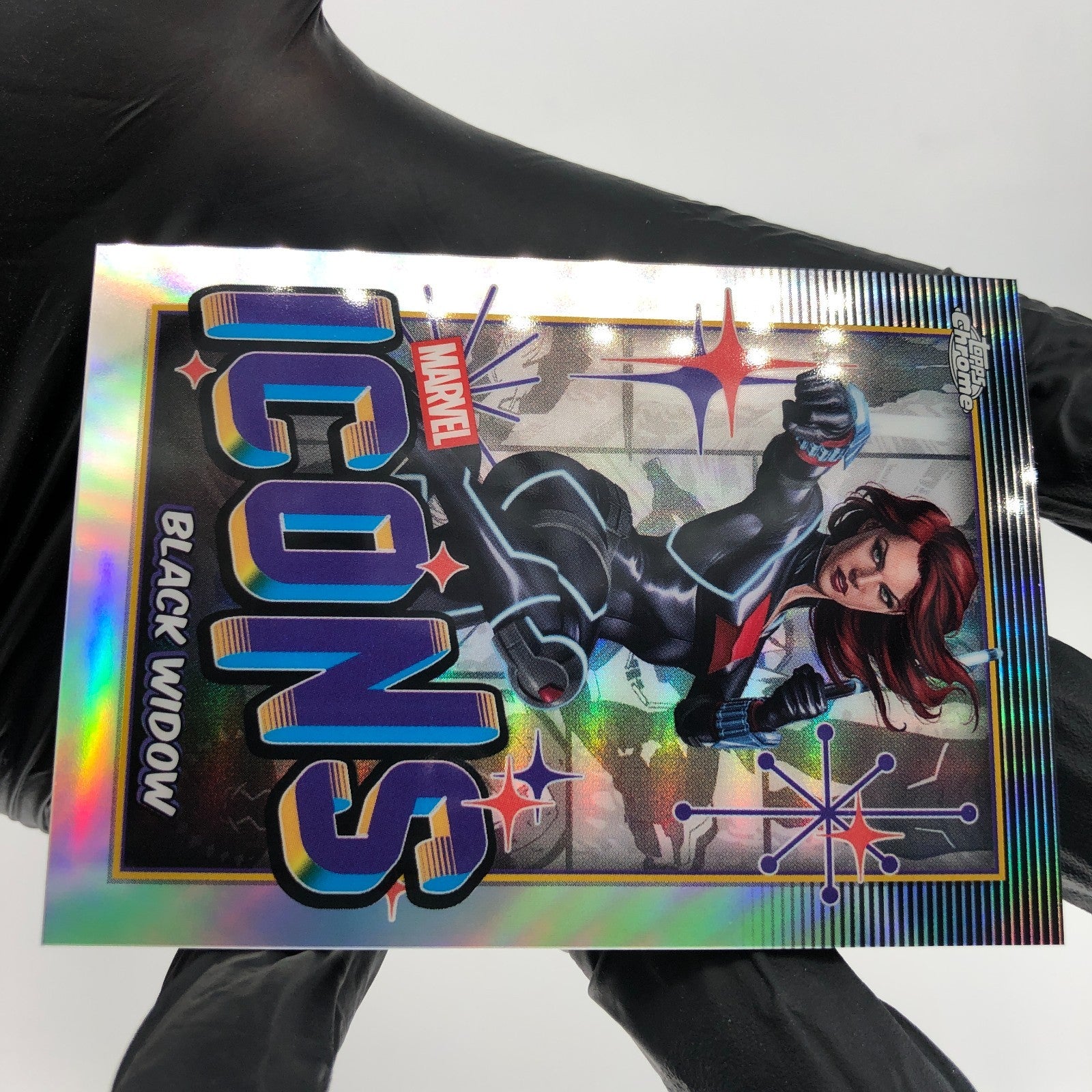 Marvel Card Black Widow MI-6 Icons Topps Chrome 2025 [NM]
