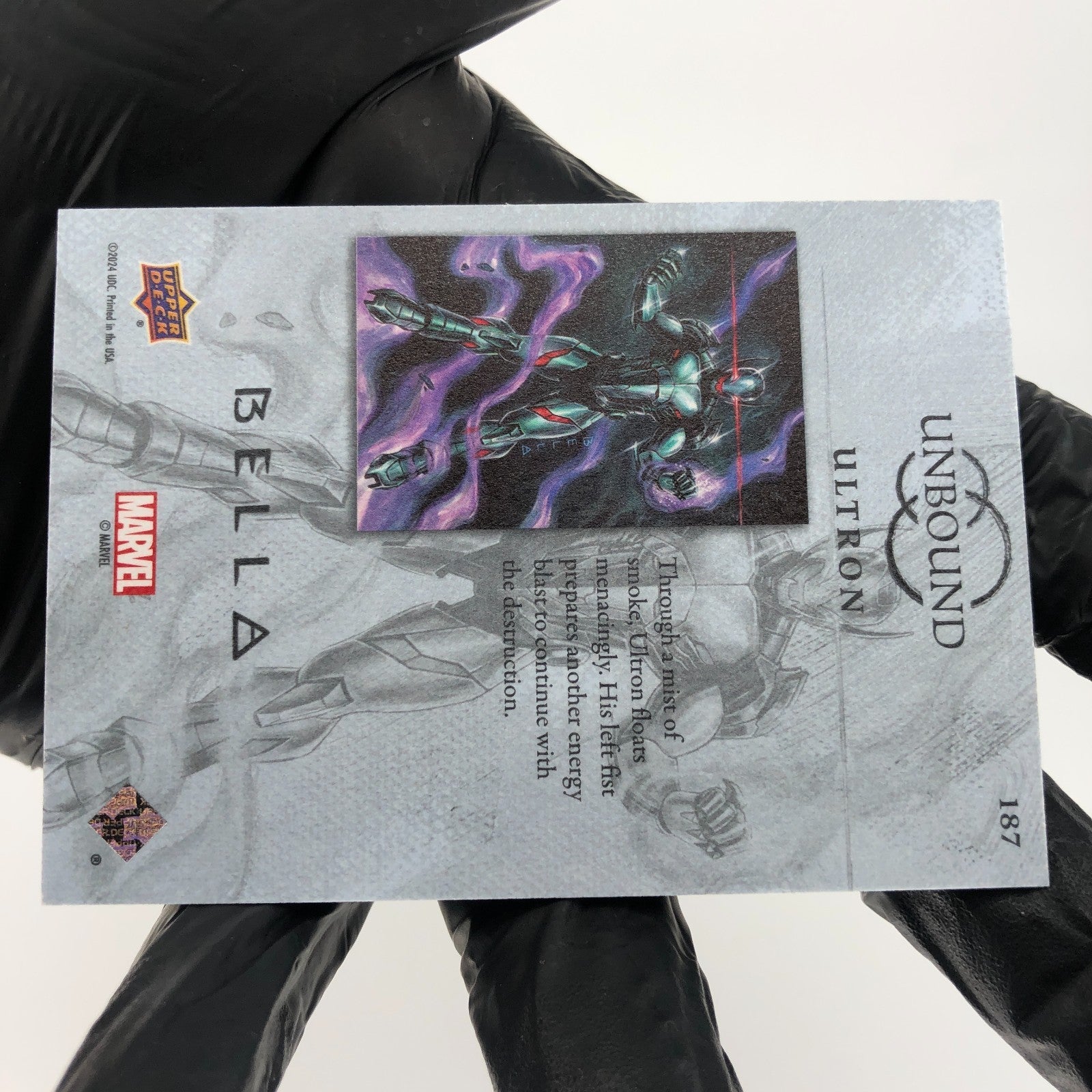 Marvel Card Ultron 187 Canvas /299 Upper Deck Unbound 2024 [NM]