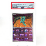 PSA 8 Pokemon Card Elgyem 043/086 C Masterball SV11B Japanese Karte [8]