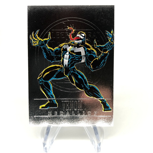Marvel Card  Venom M-45 Medallion Fleer Upper Deck Midnight Sons [NM]