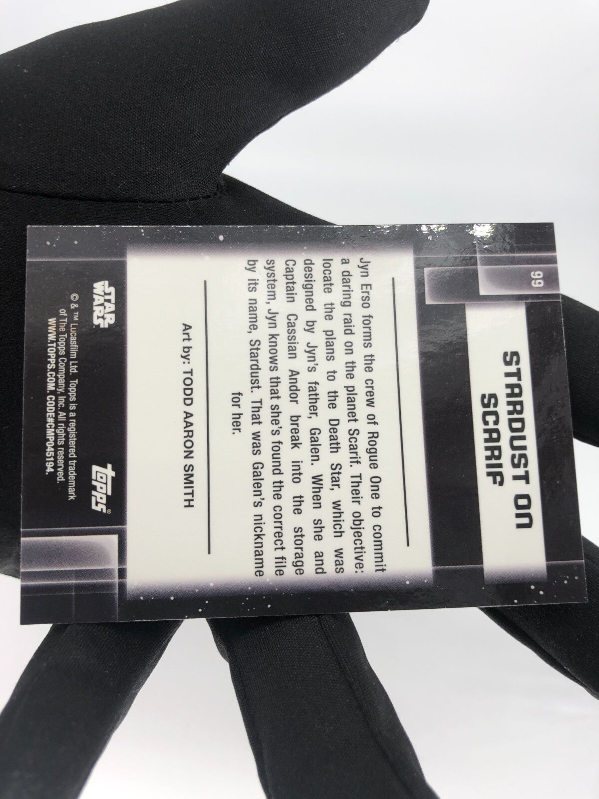 Star Wars Galaxy 2021 Stardust On Scarif 99 Topps Chrome [Rank A]