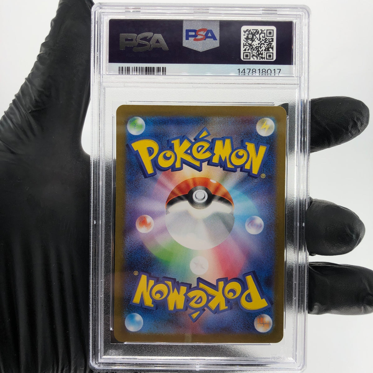 PSA 8 Pokemon Card Meowth 109/098 AR SV10 Team Rocket Japanese Karte [8]