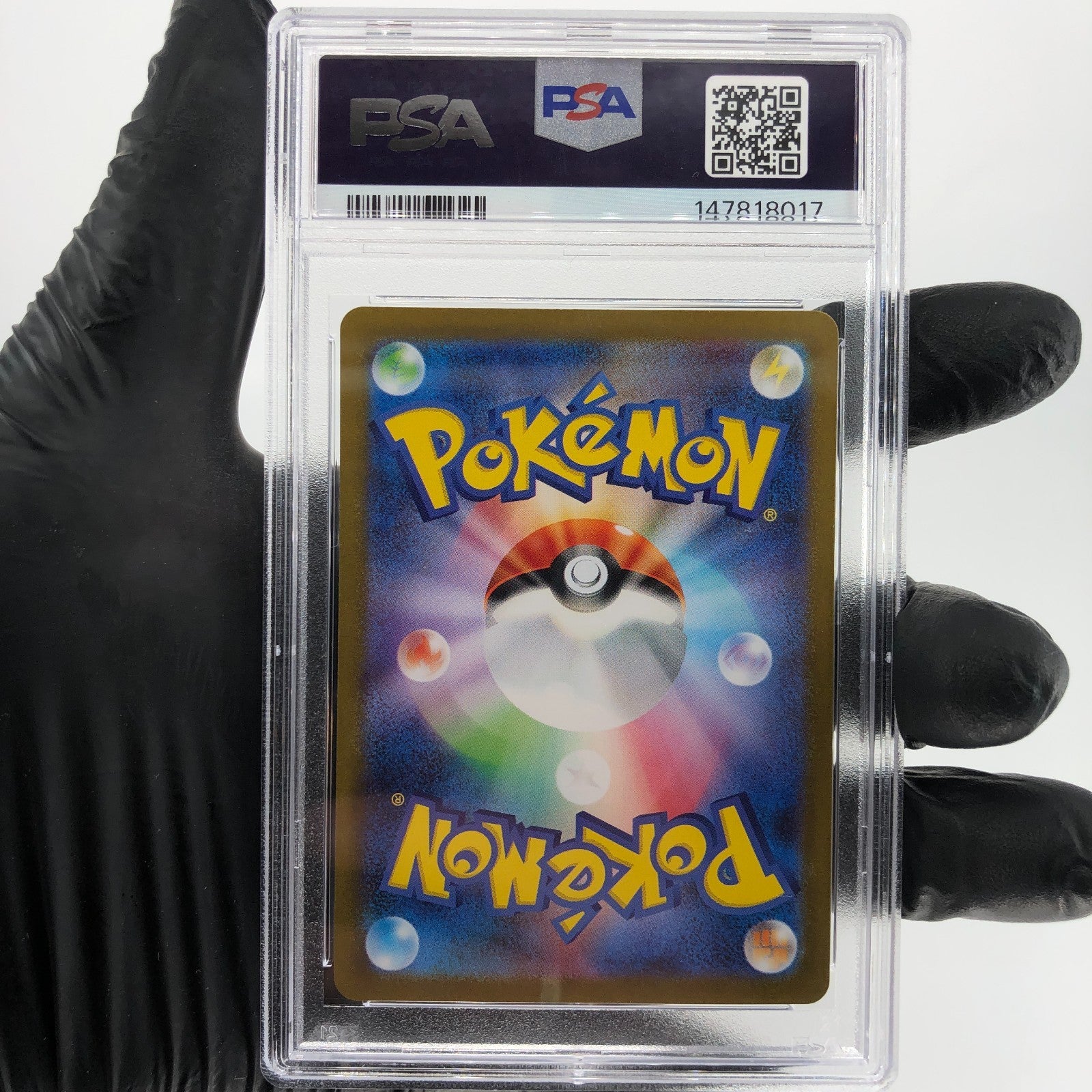 PSA 8 Pokemon Card Meowth 109/098 AR SV10 Team Rocket Japanese Karte [8]