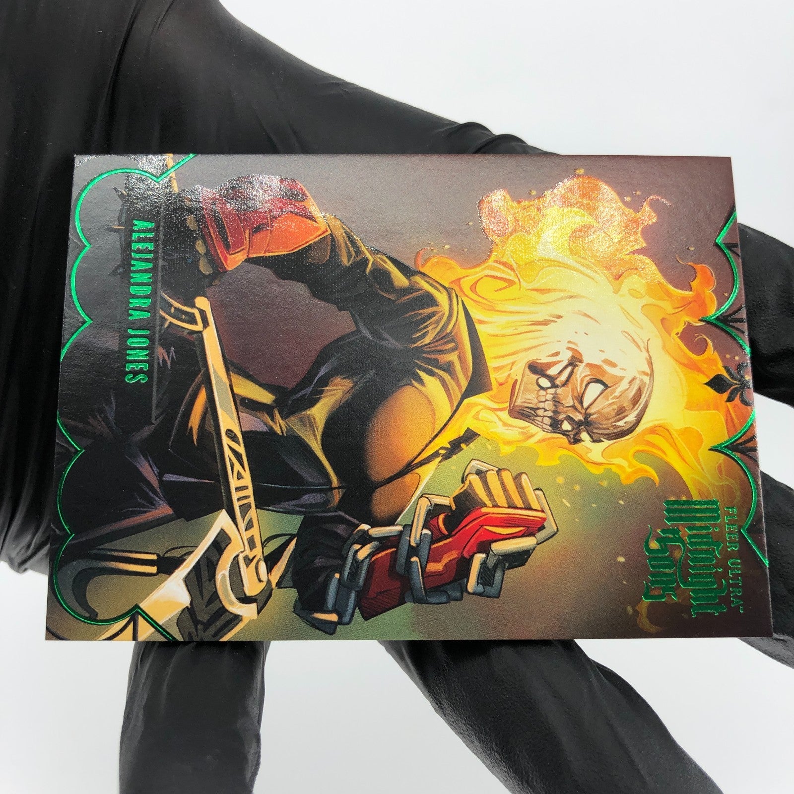 Marvel Card Ghost Rider 2 Parallel  Midnight Sons 2022 Fleer Upper Deck [NM]