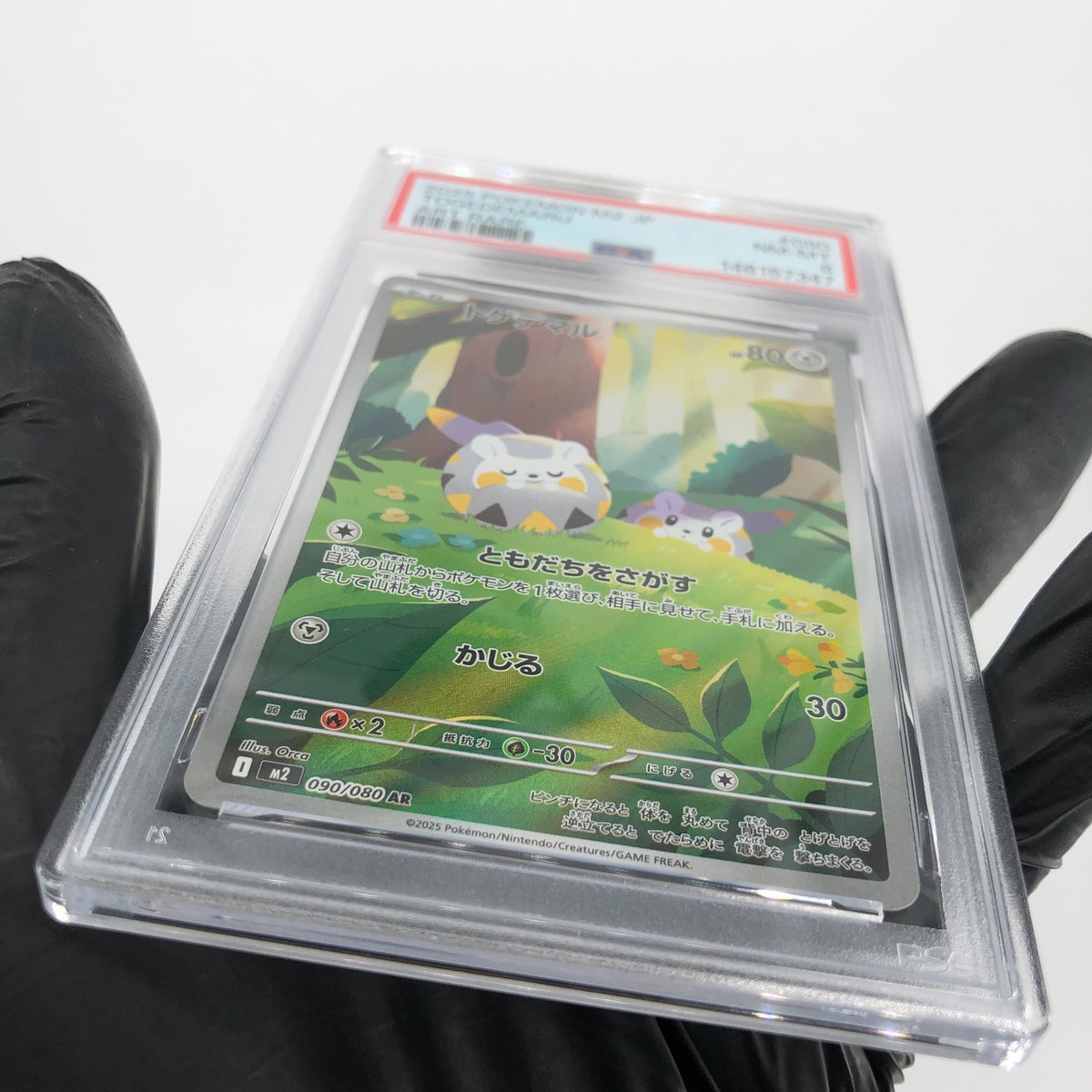 PSA 8 Pokemon Card Togedemaru 090/080 AR M2 Japanese Karte [8] 3