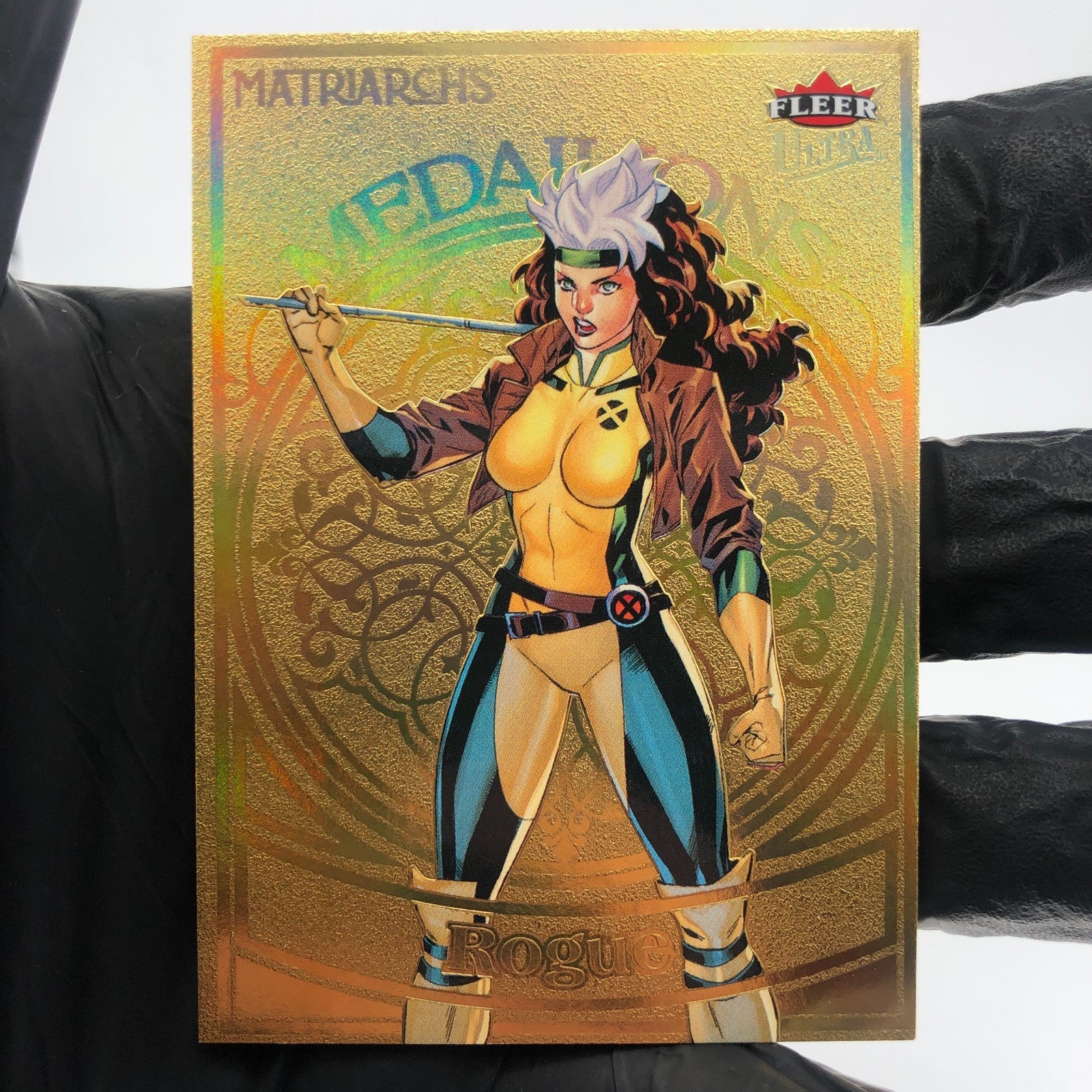 Marvel Card Rogue Gold Medallion M-2 /200 Matriarchs 2024 Fleer Upper Deck [NM]