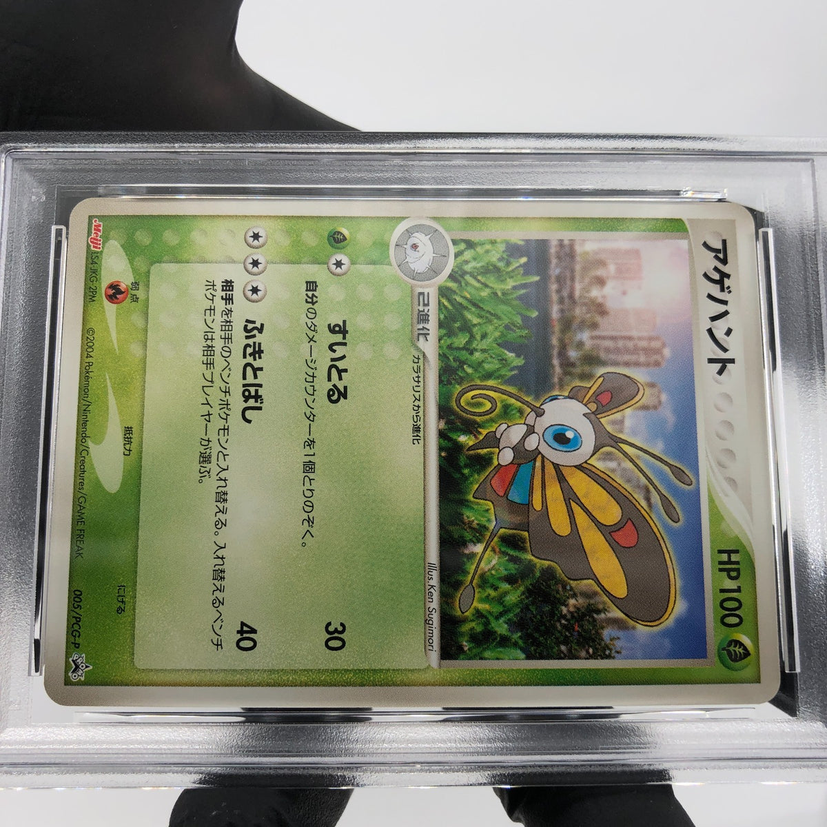 PSA 8 Pokemon Card Beautifly 005/PCG-P Meiji Promo 2004 Japanese Karte [8]