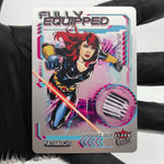 Marvel Card Black Widow FE-1 Metal Matriarchs 2024 Fleer Upper Deck [NM]