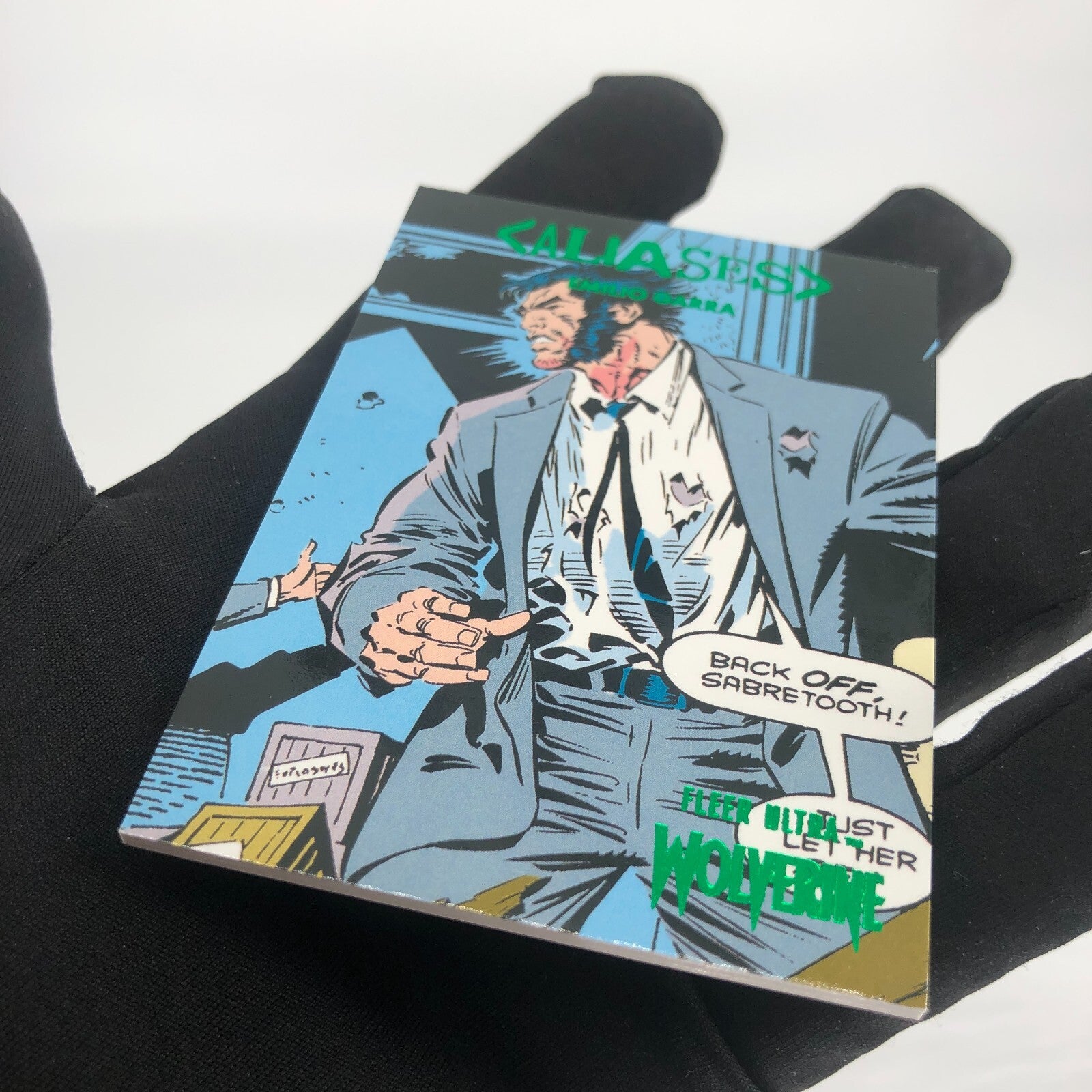 Marvel Card Emilio Garra A-6 Aliases Fleer Upper Deck Wolverine Ultra [Rank A]