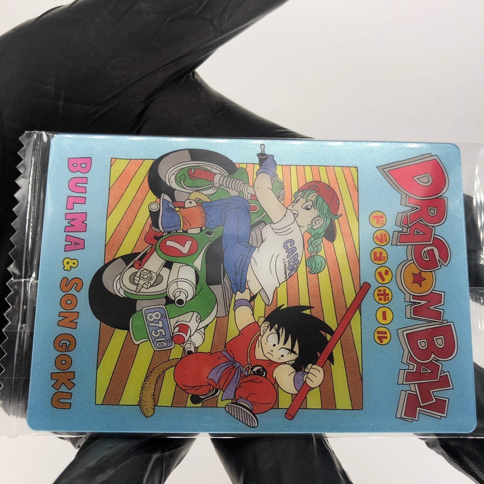 Dragonball Son Goku Bulma 7-27 CR Itajaga Wafer Card DBS Holo japanese [Sealed]