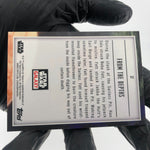 Star Wars Galaxy 2023 From The Depths 37 Aqua  /199 Insert Topps Chrome [NM]