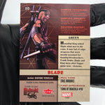 Marvel Card Blade 10 Parallel  Midnight Sons 2022 Fleer Upper Deck [NM]
