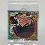 One Piece Luffy Gear 4 Tankman SW6-26 GR Holo Wafer  Japanese [Sealed]