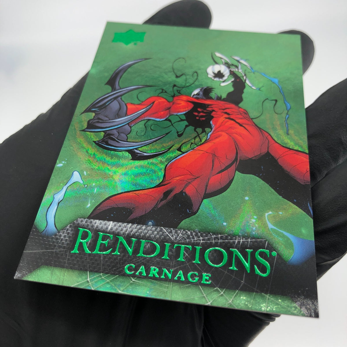 Marvel Card Carnage 25 Green Goblin /399 Fleer Upper Deck Renditions [NM]