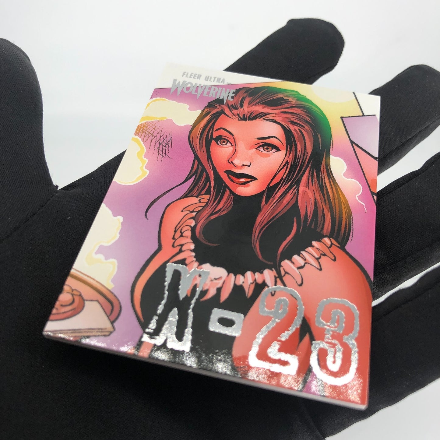 Marvel Card X-23 X-2 Green Fleer Upper Wolverine Ultra [A]