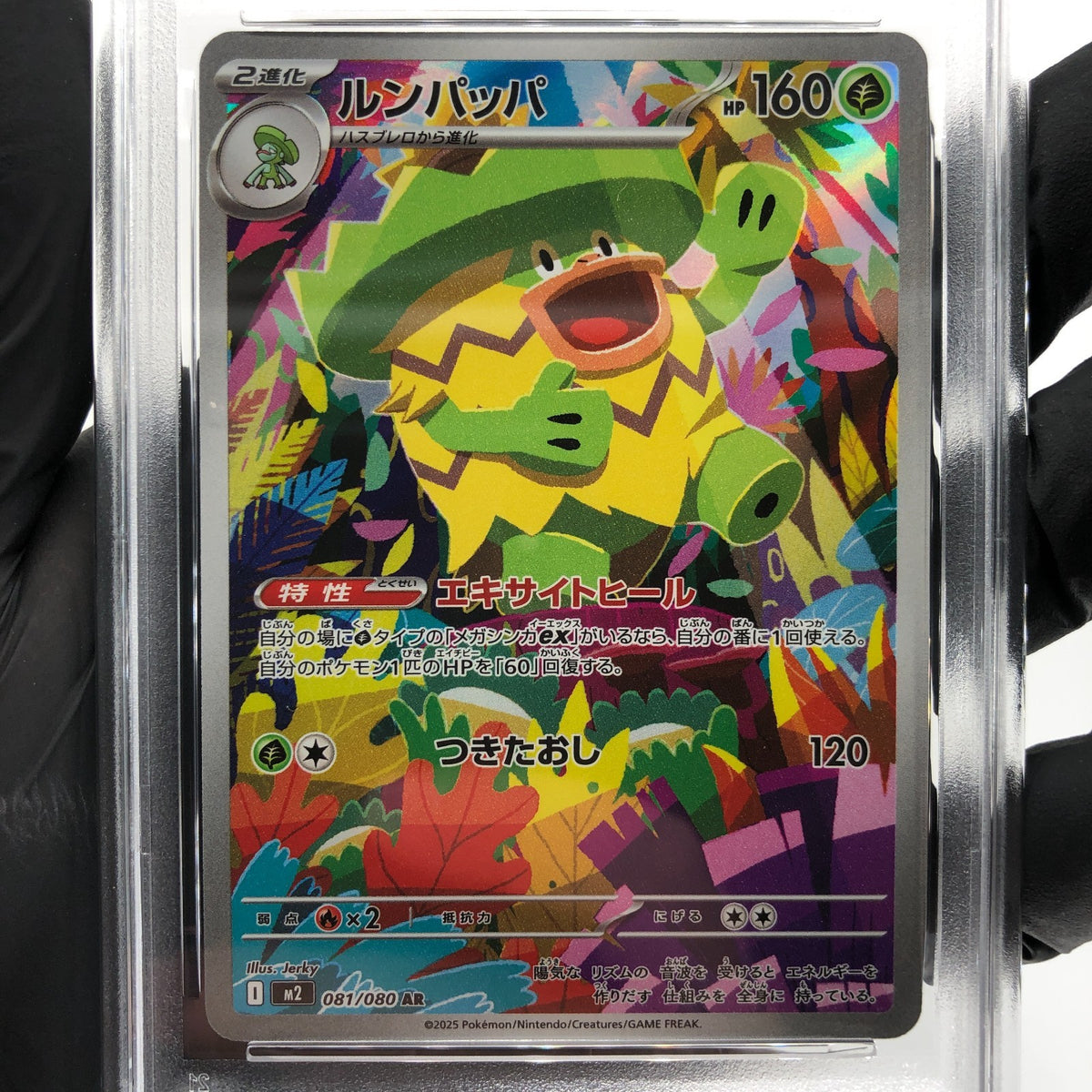 PSA 9 Pokemon Card Ludicolo 081/080 AR M2 Japanese Karte [9] 8