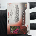 Marvel Card Silk 87 Canvas Comic Covers Upper Deck Renditions [NM]