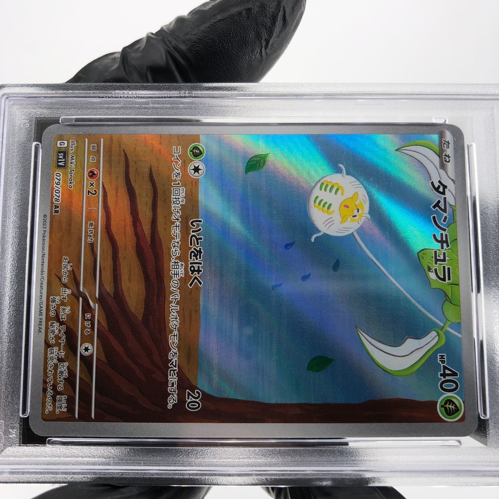 PSA 8.5 Pokemon Card Tarountula 079/078 AR SV1V Japanese Karte [8.5]