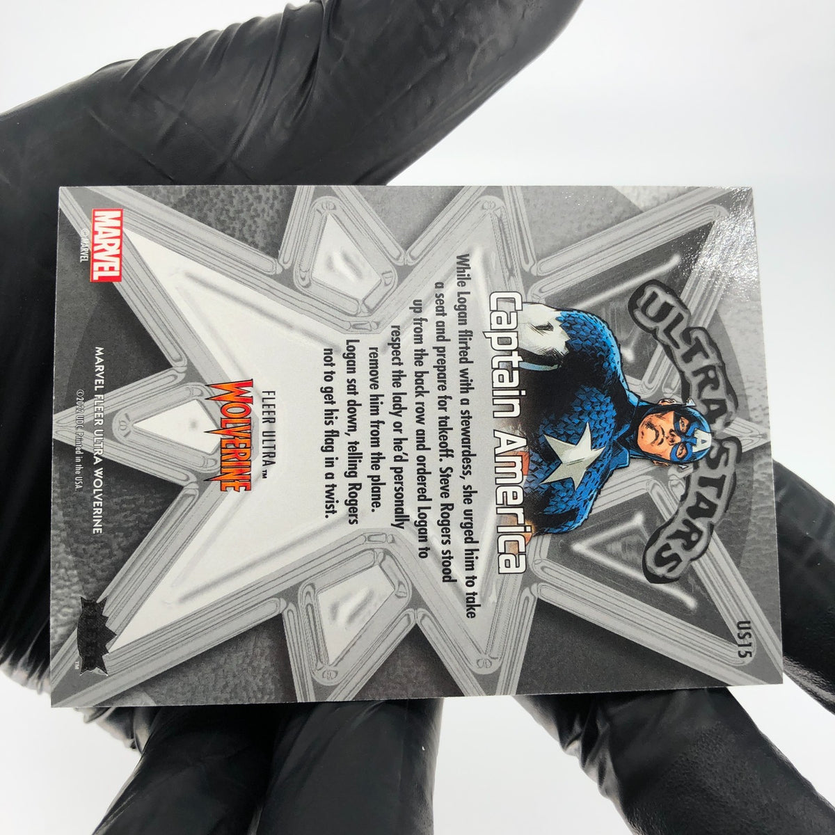 Marvel Card Captain America US15 Wolverine 2022 Fleer Upper Deck [NM]