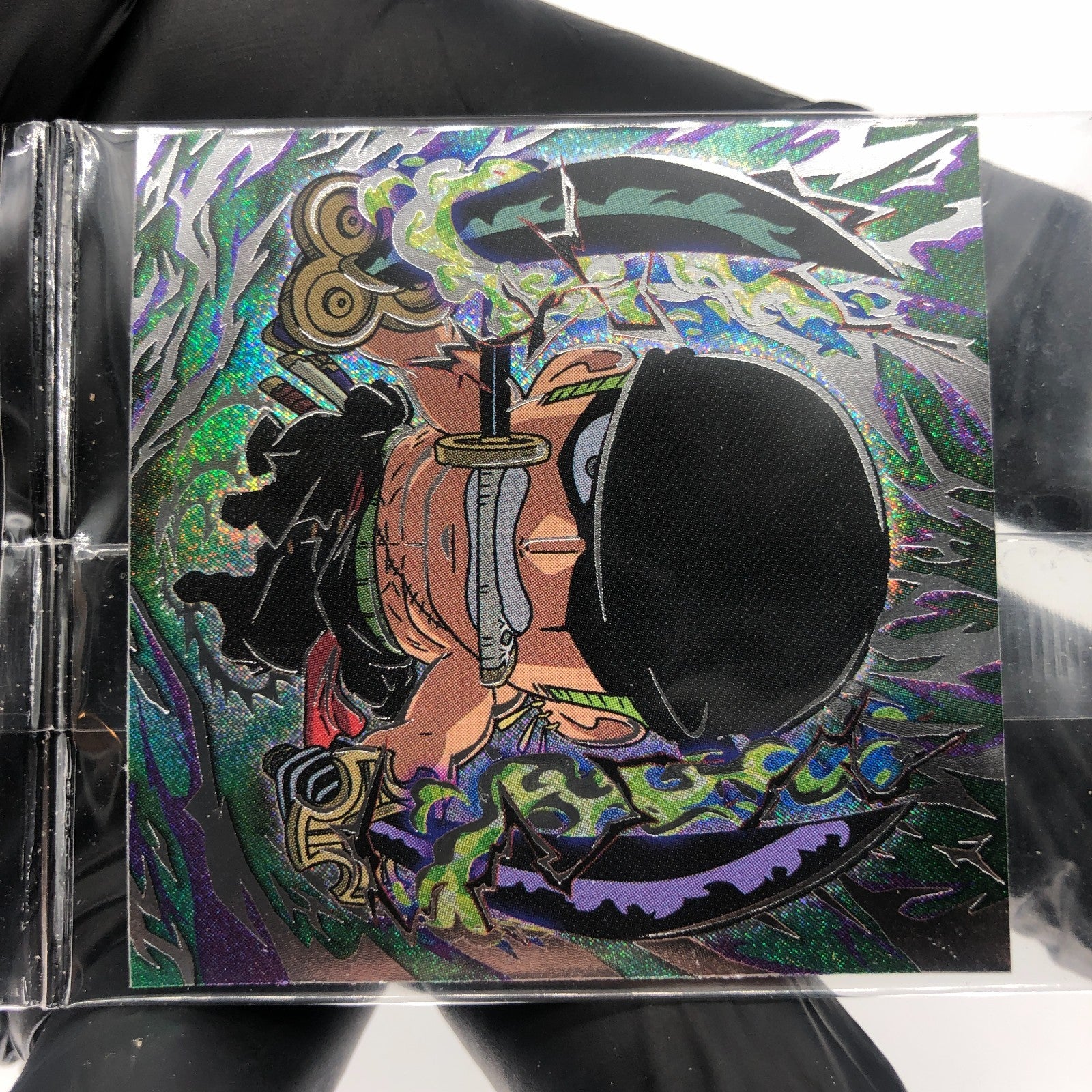 One Piece Zoro SW6-S1 SEC Holo Wafer  Japanese [Sealed]