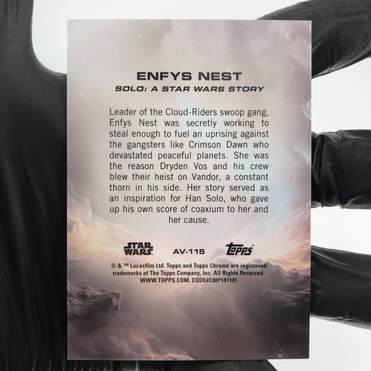2025 Topps Chrome Star Wars Enfys Nest AV-115  /99 [NM]